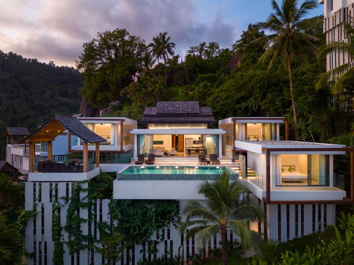 Samui Relax Airfreshing Privacy Modern Luxury Seaview Natural Rainforest Infinity Pool Villa With 3 Beds Suits With Housekeeper Ko Samui Exteriér fotografie