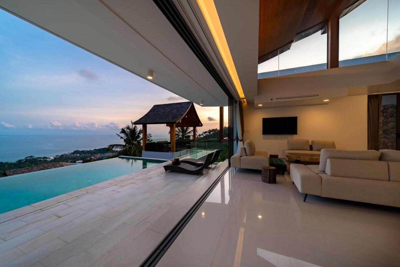 Samui Relax Airfreshing Privacy Modern Luxury Seaview Natural Rainforest Infinity Pool Villa With 3 Beds Suits With Housekeeper Ko Samui Exteriér fotografie