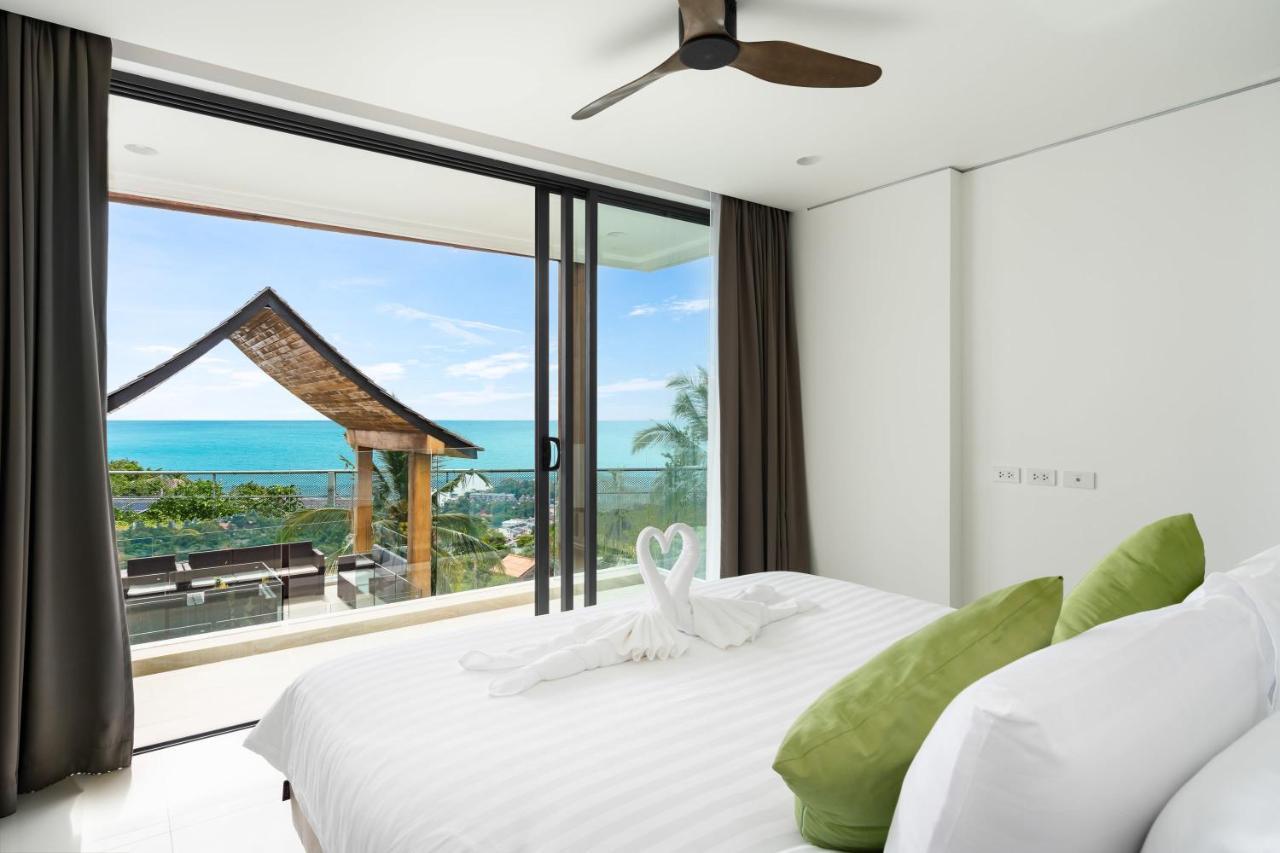 Samui Relax Airfreshing Privacy Modern Luxury Seaview Natural Rainforest Infinity Pool Villa With 3 Beds Suits With Housekeeper Ko Samui Exteriér fotografie