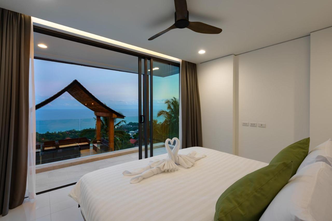 Samui Relax Airfreshing Privacy Modern Luxury Seaview Natural Rainforest Infinity Pool Villa With 3 Beds Suits With Housekeeper Ko Samui Exteriér fotografie